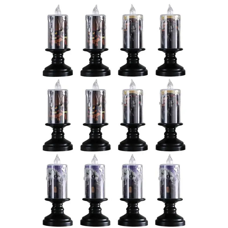 Halloween Flameless Candles Flameless Battery Operated Halloween LED Lights Shiny Decorative Candle Lights For Halloween Decor
Halloween Flameless Candles Flameless Battery Operated Halloween LED Lights Shiny Decorative Candle Lights For Halloween Decor