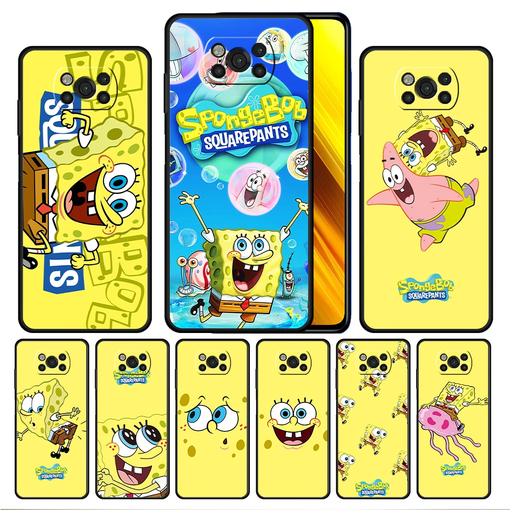 SpongeBob Cartoon Case Cover for Xiaomi Poco X3 NFC X4 F1 F2 F3 Redmi Note 9s 9 8 8T 10 11S Pro Print Fashion Shell Black
SpongeBob Cartoon Case Cover for Xiaomi Poco X3 NFC X4 F1 F2 F3 Redmi Note 9s 9 8 8T 10 11S Pro Print Fashion Shell Black