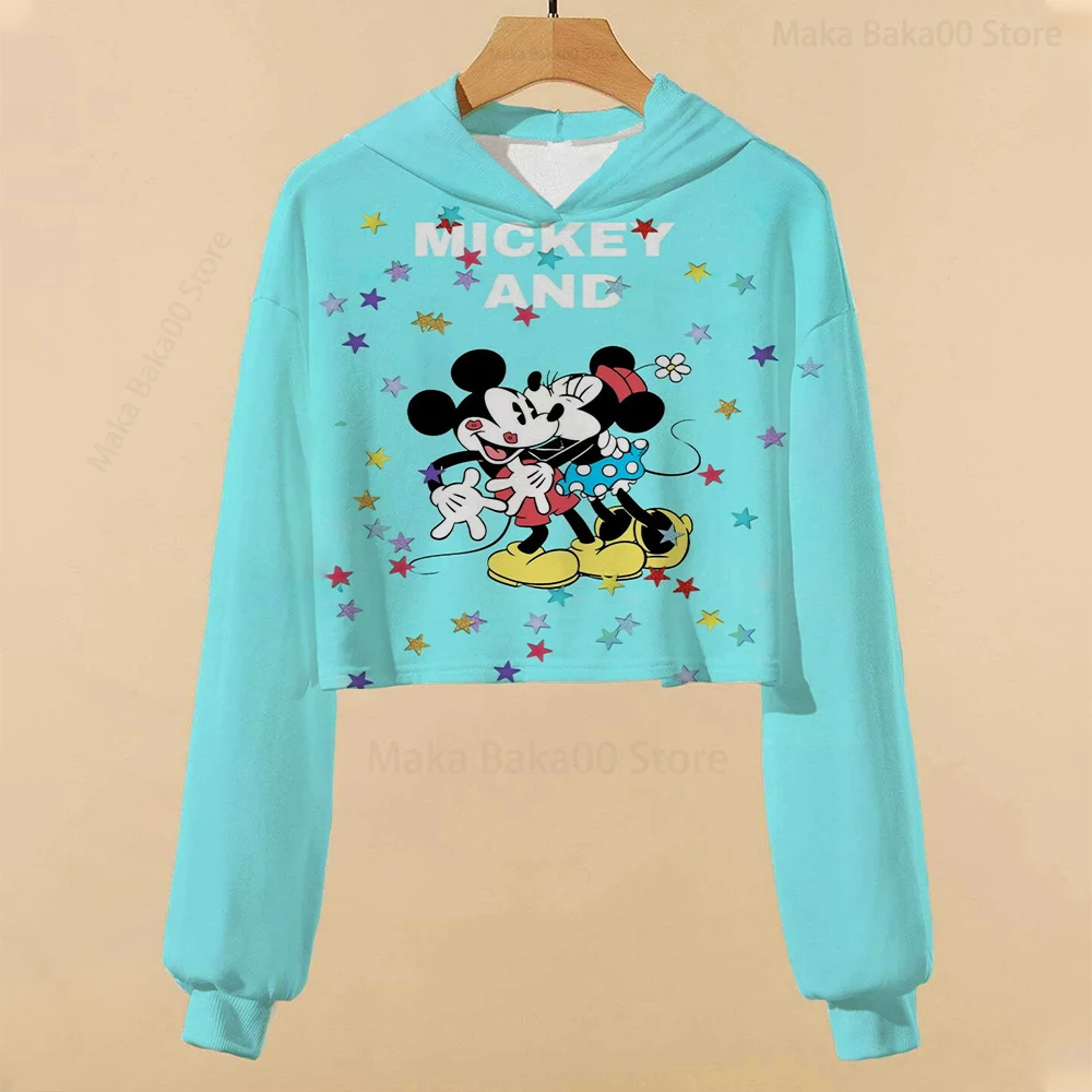 2022 New Autumn and Winter Disney Mickey and Minnie Girls Short Sweater Print Hoodie Casual Cartoon Children's Clothing Tops
2022 New Autumn and Winter Disney Mickey and Minnie Girls Short Sweater Print Hoodie Casual Cartoon Children's Clothing Tops