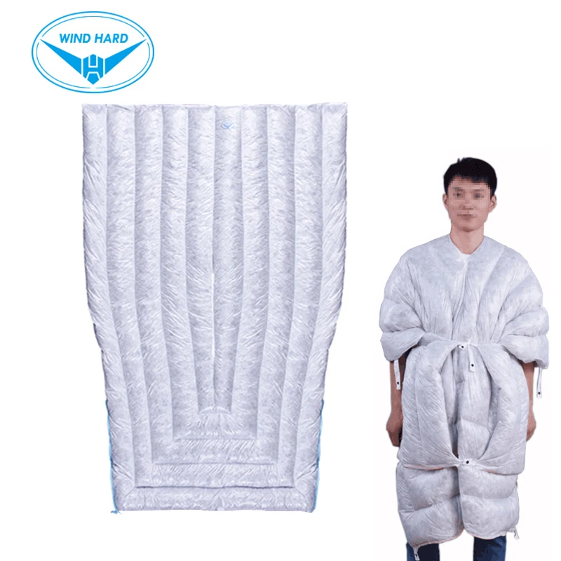 AEGISMAX TINY Ultralight Envelope Spring Autumn Sleeping Bag Gray Goose Down Camping Hiking Outdoor Wearable Sleeping bag
AEGISMAX TINY Ultralight Envelope Spring Autumn Sleeping Bag Gray Goose Down Camping Hiking Outdoor Wearable Sleeping bag