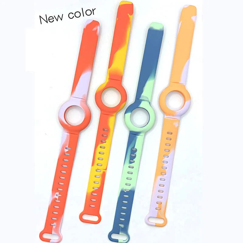 For Apple AirTags Wristbands Case Soft Silicone Strap Anti-Scratch Cover Accessories For Air tags Airtag Watch Strap Bracelet 
For Apple AirTags Wristbands Case Soft Silicone Strap Anti-Scratch Cover Accessories For Air tags Airtag Watch Strap Bracelet