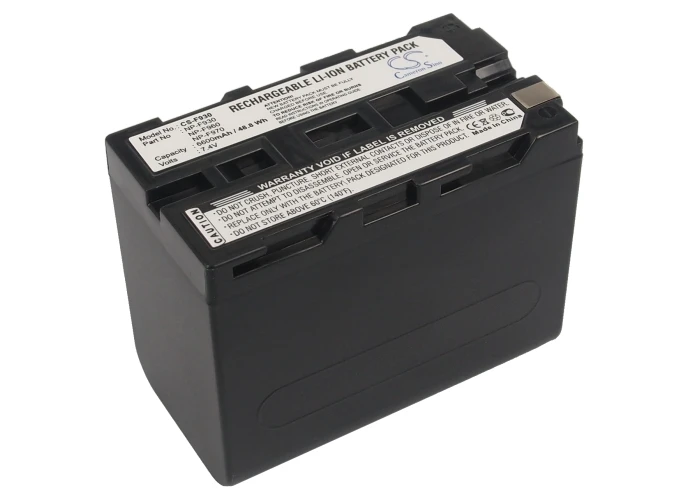 Cameron Sino Camera Replacement Li-ion Battery 6600mAh For NP-F930 Panasonic CCD-RV100, CCD-RV200 Free Tools
Cameron Sino Camera Replacement Li-ion Battery 6600mAh For NP-F930 Panasonic CCD-RV100, CCD-RV200 Free Tools