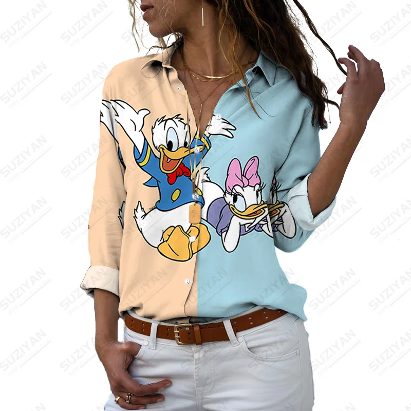 Casual Work Wear Blouses Long Sleeve Blouse Disney Fashion New Women'S Top Spring And Autumn New Long Sleeve
Casual Work Wear Blouses Long Sleeve Blouse Disney Fashion New Women'S Top Spring And Autumn New Long Sleeve