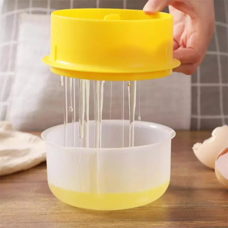 Egg Yolk Separator Household Egg Divider Kitchen Accessories Cooking Egg Tool Filter Egg Separator Cooking Gadgets Yellow Red
Egg Yolk Separator Household Egg Divider Kitchen Accessories Cooking Egg Tool Filter Egg Separator Cooking Gadgets Yellow Red