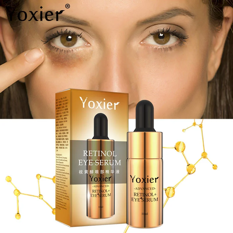 Retinol Eye Serum Anti-aging Wrinkle Remover Essence Dark Circles Eye Bags Killer Moisturizing Hydration Eye Skin Care 10ml
Retinol Eye Serum Anti-aging Wrinkle Remover Essence Dark Circles Eye Bags Killer Moisturizing Hydration Eye Skin Care 10ml