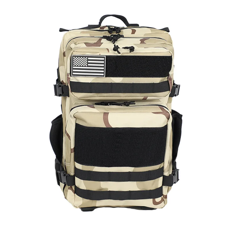 45l Outdoor Camping Camouflage Travel Bag Mountaineering Hiking Multi-Functional Large Capacity Backpack Tactical Backpack
45l Outdoor Camping Camouflage Travel Bag Mountaineering Hiking Multi-Functional Large Capacity Backpack Tactical Backpack