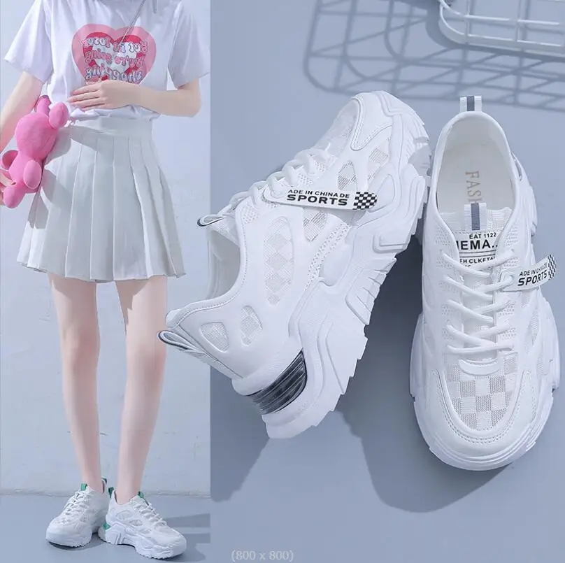 Women shoes 2022 Fashion New summer sneakers Korean Women Chunky Sneakers Platform Autumn Breathable Mixed Colors Women Shoes
Women shoes 2022 Fashion New summer sneakers Korean Women Chunky Sneakers Platform Autumn Breathable Mixed Colors Women Shoes