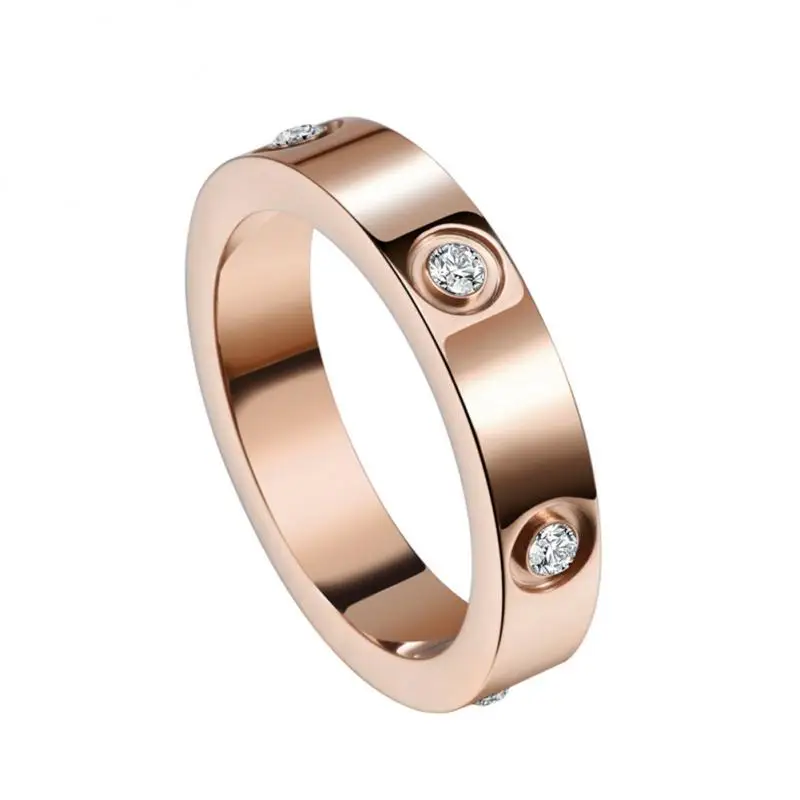 1Pcs Fashion Gold Couple Ring For Women Men Classic Stanless Steel Diamond Ring Engagement Wedding Jewelry Trendy Lovers Rings
1Pcs Fashion Gold Couple Ring For Women Men Classic Stanless Steel Diamond Ring Engagement Wedding Jewelry Trendy Lovers Rings