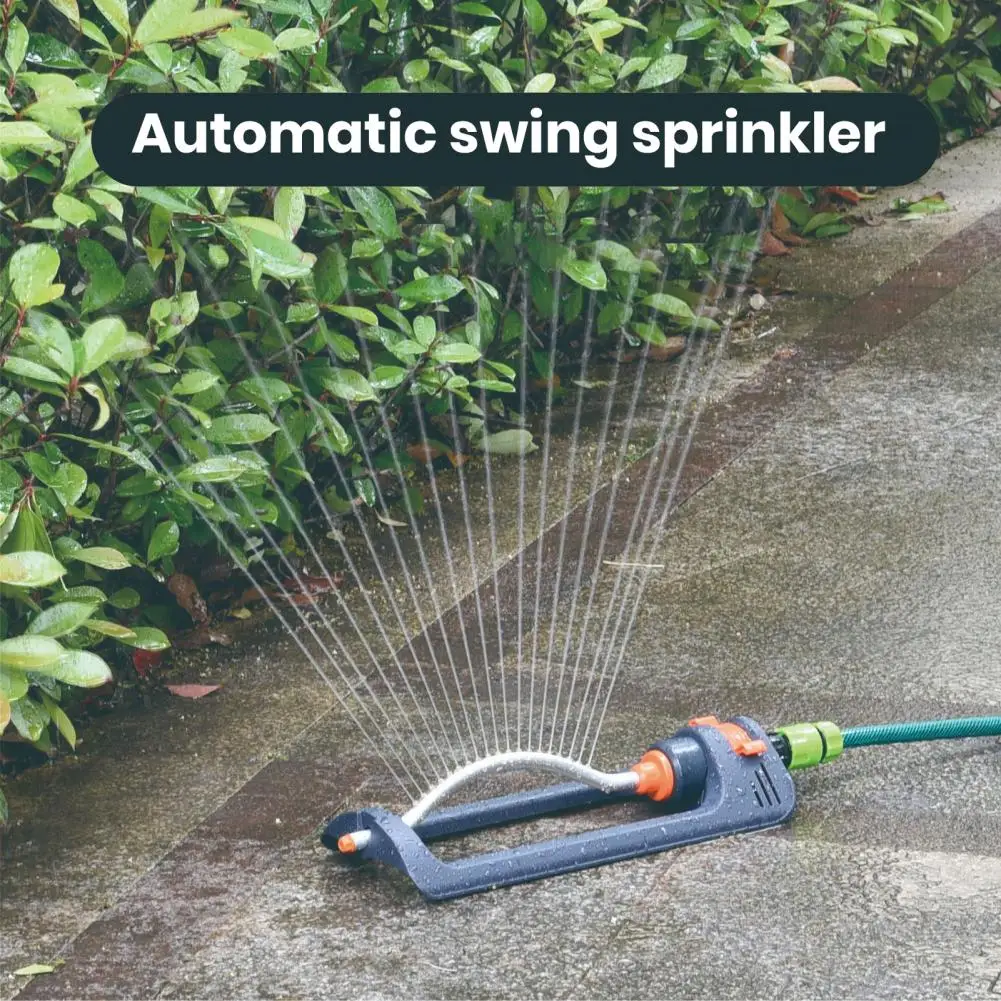 Lawn Swing Irrigation Sprinkler 180° Rotation 19-hole Spout Lawn Covers Watering Automatic Oscillating Sprinkler Garden Supplies
Lawn Swing Irrigation Sprinkler 180° Rotation 19-hole Spout Lawn Covers Watering Automatic Oscillating Sprinkler Garden Supplies