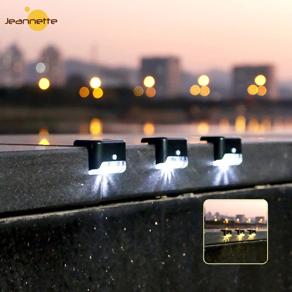 Solar LED Light Outdoor Garden Stair Lights IP65 Waterproof Solar Step Deck Lights Wall Lamps for Pathway Yard Patio Steps Light
Solar LED Light Outdoor Garden Stair Lights IP65 Waterproof Solar Step Deck Lights Wall Lamps for Pathway Yard Patio Steps Light