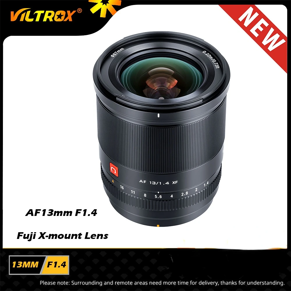 

Viltrox 23mm 33mm 56mm 13mm F1.4 Fuji X Auto Focus Ultra Wide Angle Lens APS-C Lens For Fujifilm Fuji XF Mount X-T4 Camera Lens
