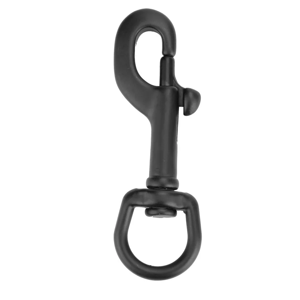316 Stainless Steel Hook Swivel Eye Snap Bolt Kit Scuba Diving Accessory (90MM, Black)
316 Stainless Steel Hook Swivel Eye Snap Bolt Kit Scuba Diving Accessory (90MM, Black)