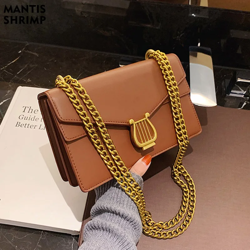 Classic Bags for Women New Trend Shoulder Bags Chains Handbags High Quality Packs PU Leather Messenger Bags Female Crossbody Bag 
Classic Bags for Women New Trend Shoulder Bags Chains Handbags High Quality Packs PU Leather Messenger Bags Female Crossbody Bag