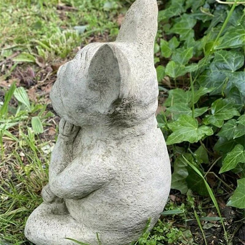 New Garden Meditation French Bulldog Decoration Statue Garden Courtyard Lawn Decoration Resin Crafts Outdoor Decoration 
New Garden Meditation French Bulldog Decoration Statue Garden Courtyard Lawn Decoration Resin Crafts Outdoor Decoration