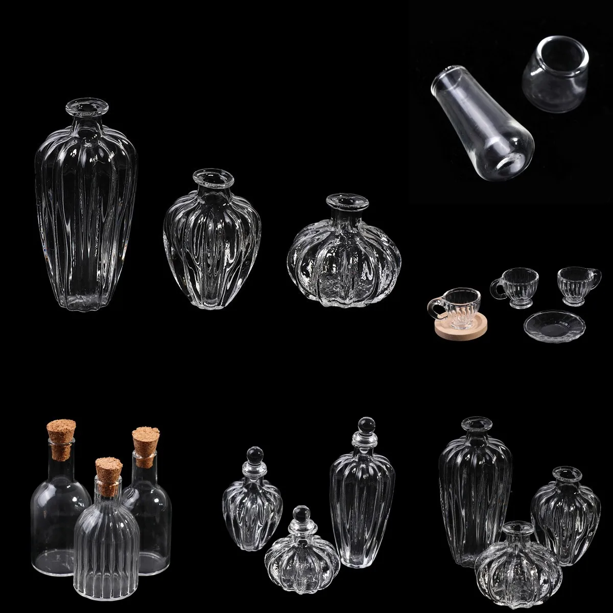 1:12 Dollhouse Miniature Mini Glass Bottle Cork Cover Tiny Jar Vials Model Doll House Decoration Accessories Kids Play Toy
1:12 Dollhouse Miniature Mini Glass Bottle Cork Cover Tiny Jar Vials Model Doll House Decoration Accessories Kids Play Toy