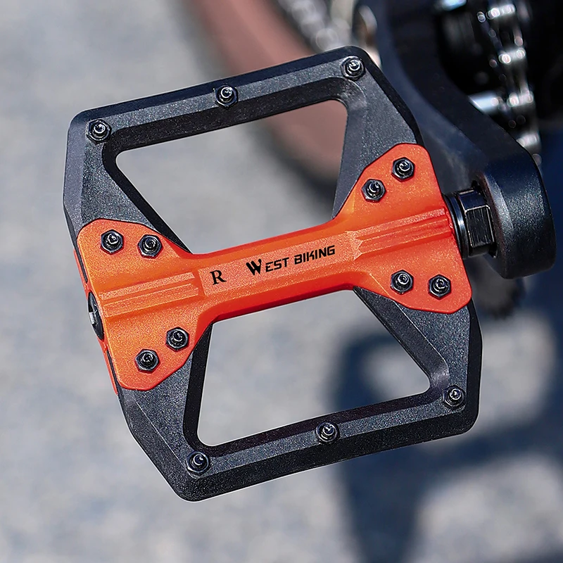 WEST BIKING Nylon Bicycle Pedals Bike Ultralight Seal Bearings Pedal Cycling Road Mtb Pedals Flat Platform Bicycle Accessories
WEST BIKING Nylon Bicycle Pedals Bike Ultralight Seal Bearings Pedal Cycling Road Mtb Pedals Flat Platform Bicycle Accessories