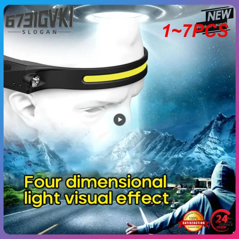 1~7PCS NineLeaf Waterproof COB LED Head Lamp Motion Sensor Headlamp Portable Flashlight Comfortable USB Rechargeable Head
1~7PCS NineLeaf Waterproof COB LED Head Lamp Motion Sensor Headlamp Portable Flashlight Comfortable USB Rechargeable Head