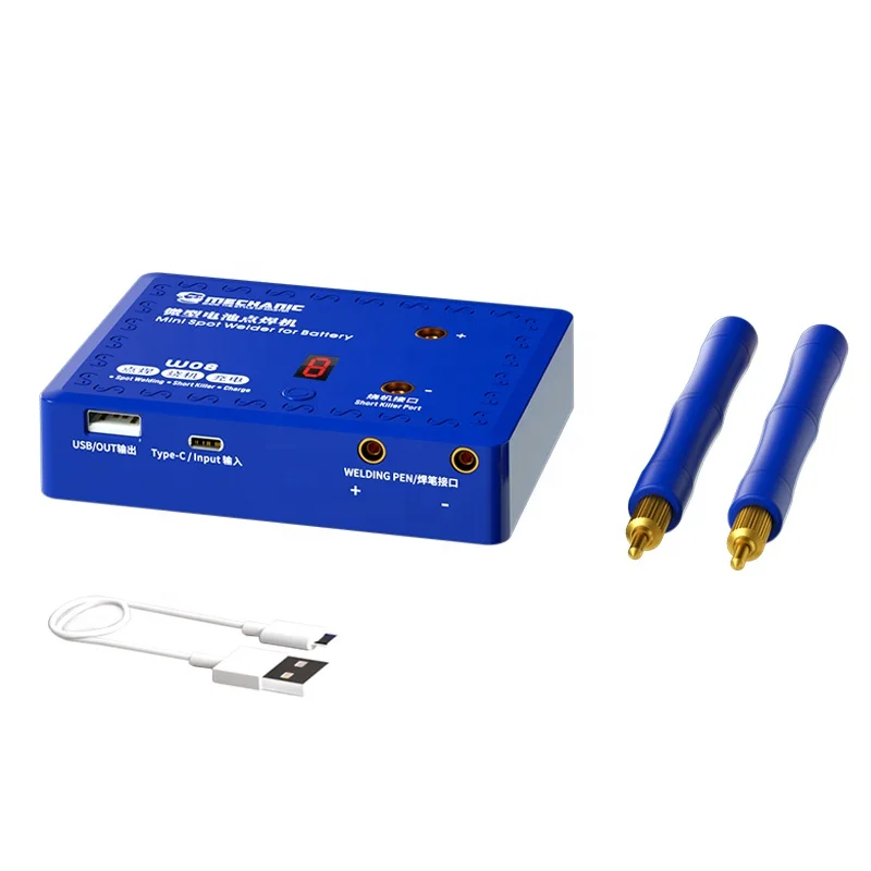 Новейший мини-точечный сварочный аппарат Mechanic W08 для аккумулятора, детектор короткого замыкания, портативный аппарат для точечной сварки на 5 В с 8 скоростями
Новейший мини-точечный сварочный аппарат Mechanic W08 для аккумулятора, детектор короткого замыкания, портативный аппарат для точечной сварки на 5 В с 8 скоростями