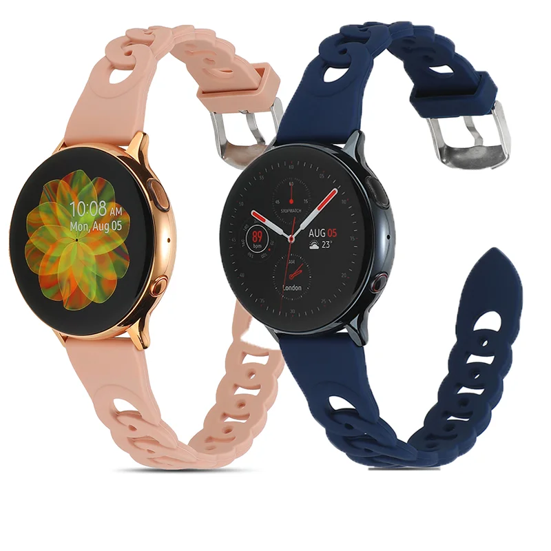 20mm 22mm Band for Samsung Galaxy Watch 4/Classic/46mm/42mm/active 2 Gear s3/S2 silicone bracelet Huawei GT/2/GT2/3 Pro strap
20mm 22mm Band for Samsung Galaxy Watch 4/Classic/46mm/42mm/active 2 Gear s3/S2 silicone bracelet Huawei GT/2/GT2/3 Pro strap