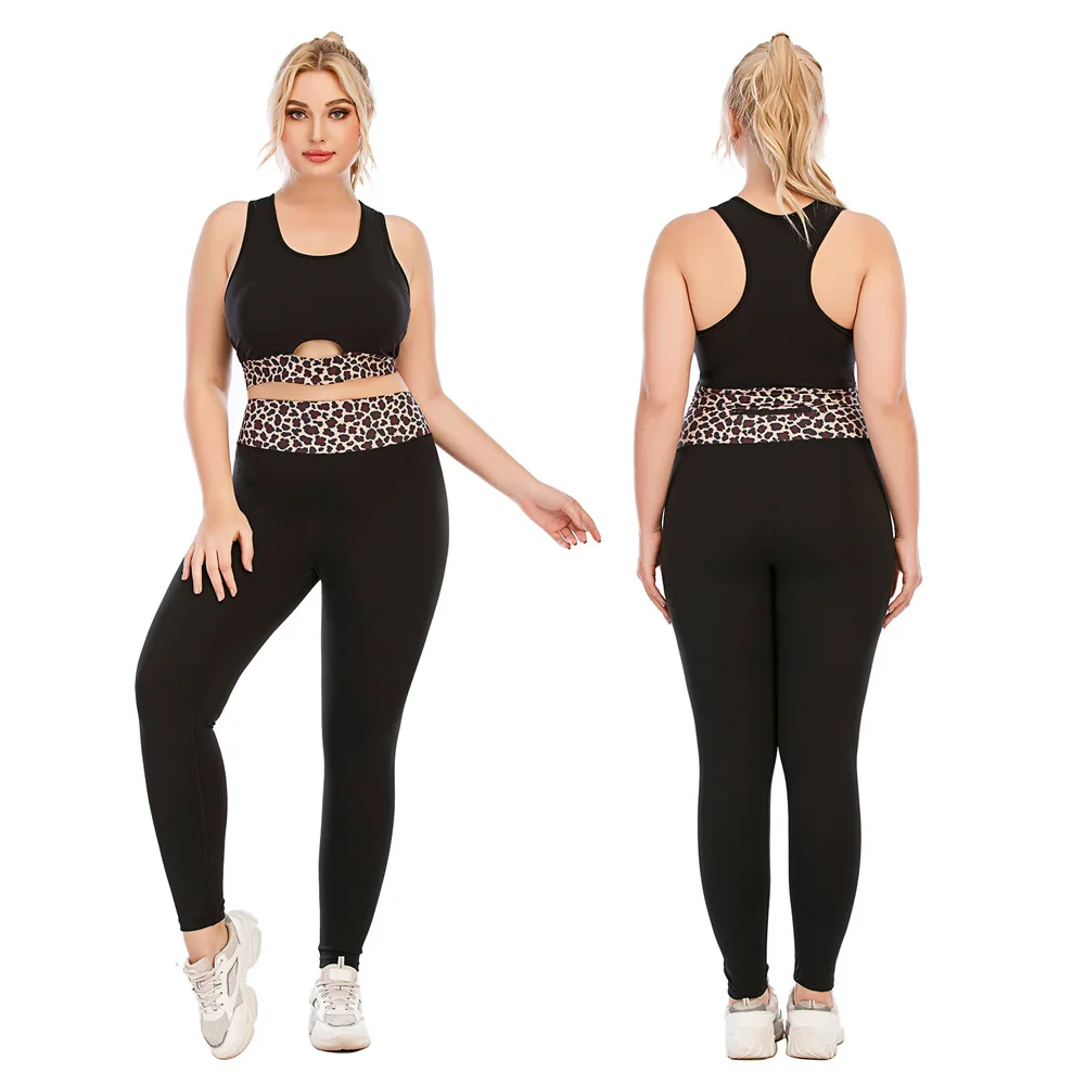 Plus Size Sports Leggings Workout Top For Women Gym Pants Outfit Yoga Ladies Padded Bra Big Breasts Jogging Fitness Wear Trouser
Plus Size Sports Leggings Workout Top For Women Gym Pants Outfit Yoga Ladies Padded Bra Big Breasts Jogging Fitness Wear Trouser