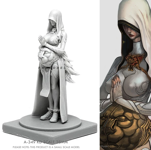 Resin Figure Unpainted Model Kit 38mm Beauty Soldier Series Resin Soldier 349
Resin Figure Unpainted Model Kit 38mm Beauty Soldier Series Resin Soldier 349