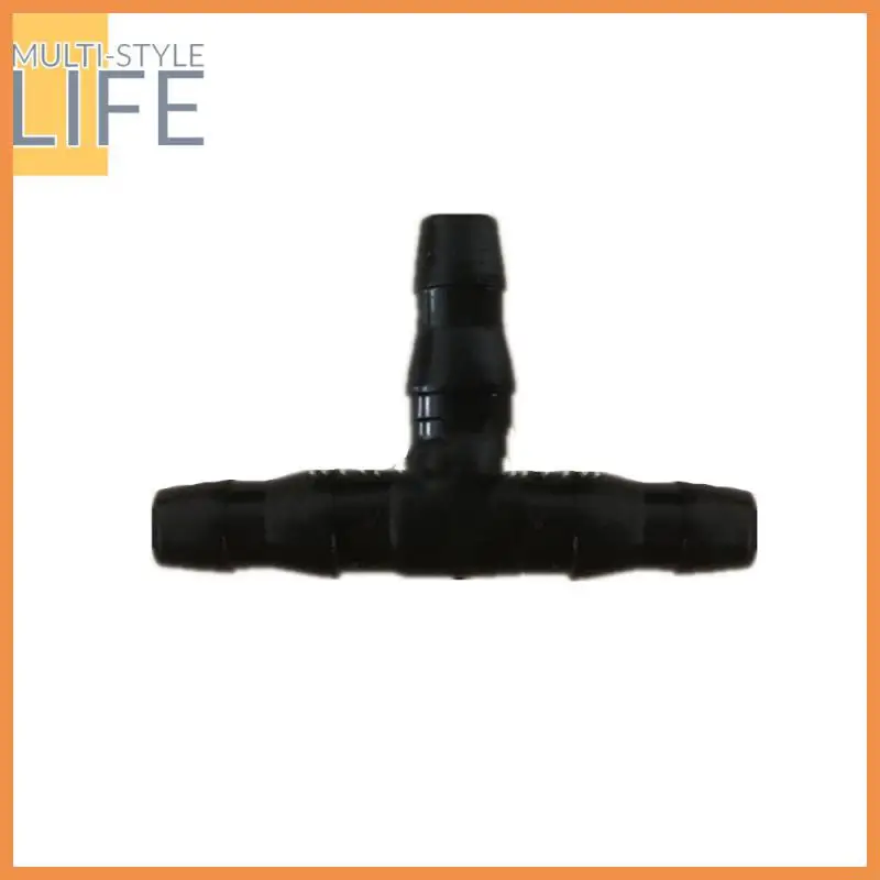 

Garden Watering Irrigation Coupling Adapters Barb Tee Equal Sprinkling Drip Pipe Hose Joint 4/7mm Multi-function Lightweight