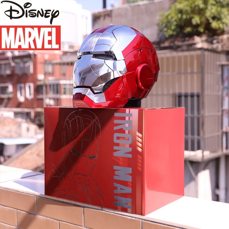 Мстители оригинальный новый Железный человек Mk5 электрический шлем 1:1 передвижной Многокомпонентный голосовой пульт дистанционного управ...
Мстители оригинальный новый Железный человек Mk5 электрический шлем 1:1 передвижной Многокомпонентный голосовой пульт дистанционного управ...