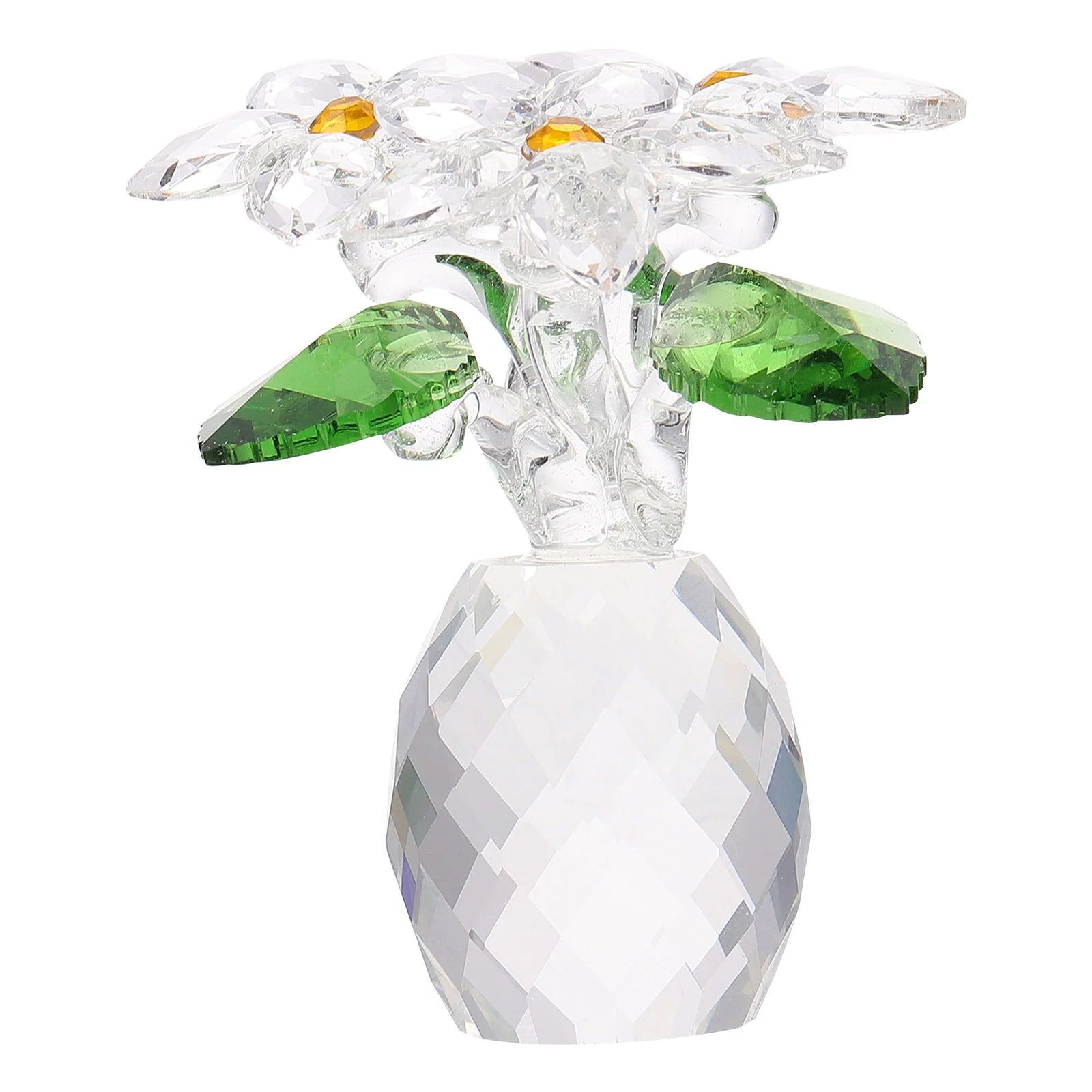 Crystal Flower Figurine Decor Vase Paperweight Centerpiece Figurines Statue Sculpture Rose Mini Ornament Blown Table Decoration
Crystal Flower Figurine Decor Vase Paperweight Centerpiece Figurines Statue Sculpture Rose Mini Ornament Blown Table Decoration