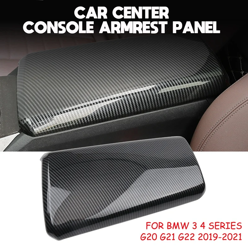 Carbon Fibrer Center Console Armrest Panel Cover Trim for BMW 3 4 Series G20 G21 G22 M Sport 2019-2021 Car Accessories
Carbon Fibrer Center Console Armrest Panel Cover Trim for BMW 3 4 Series G20 G21 G22 M Sport 2019-2021 Car Accessories