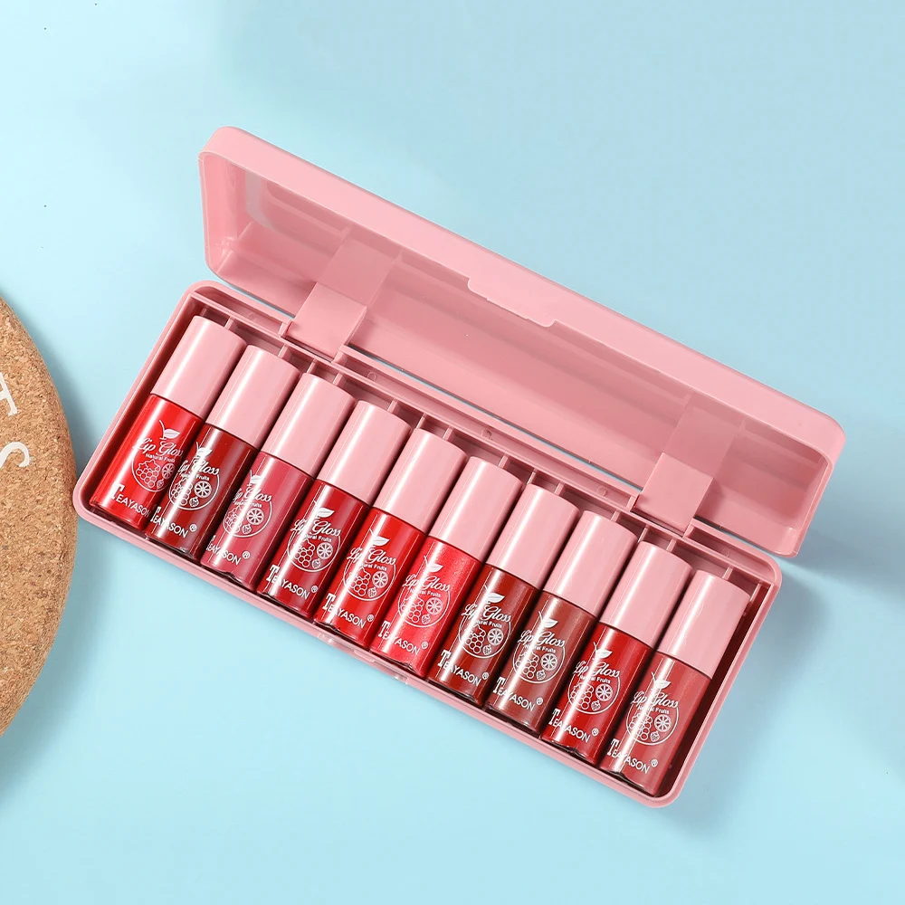 Блеск для губ водостойкий увлажняющий стойкий, 10 шт./упаковка
Блеск для губ водостойкий увлажняющий стойкий, 10 шт./упаковка