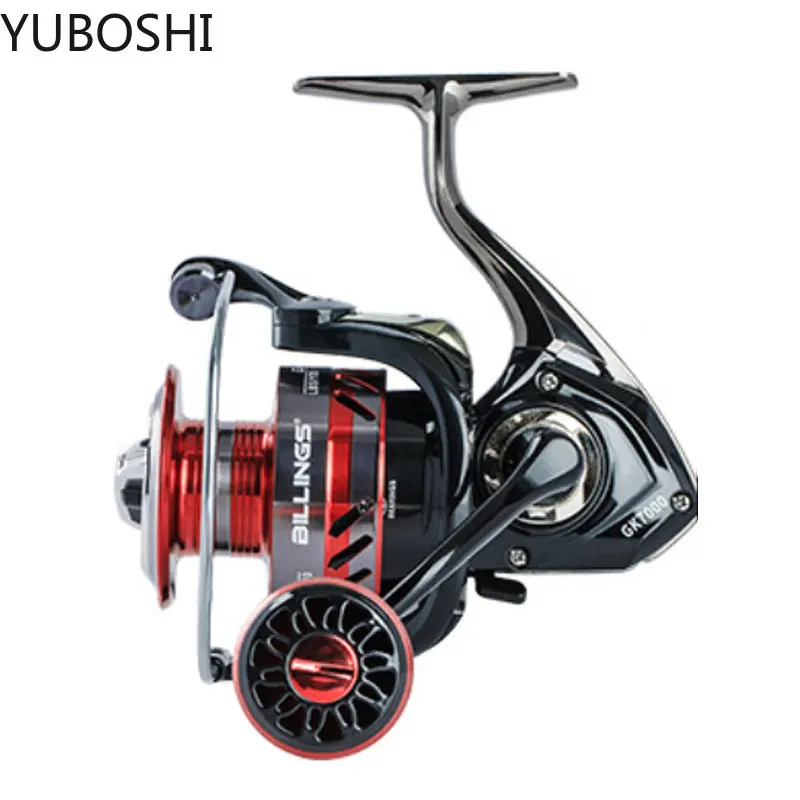 YUBOSHI New GK1000-7000 Sea Trout Spinning Wheel Max Drag 8kg 5.2:1 Gear Ratio Metal Grip Fishing Reel
YUBOSHI New GK1000-7000 Sea Trout Spinning Wheel Max Drag 8kg 5.2:1 Gear Ratio Metal Grip Fishing Reel