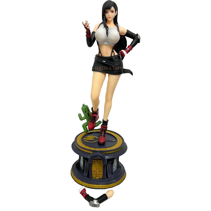 

30cm Final Fantasy VII Tifa Anime Figure Tifa Lockhart PVC Action Figure Standing posture Adult Collection Model Doll Toys