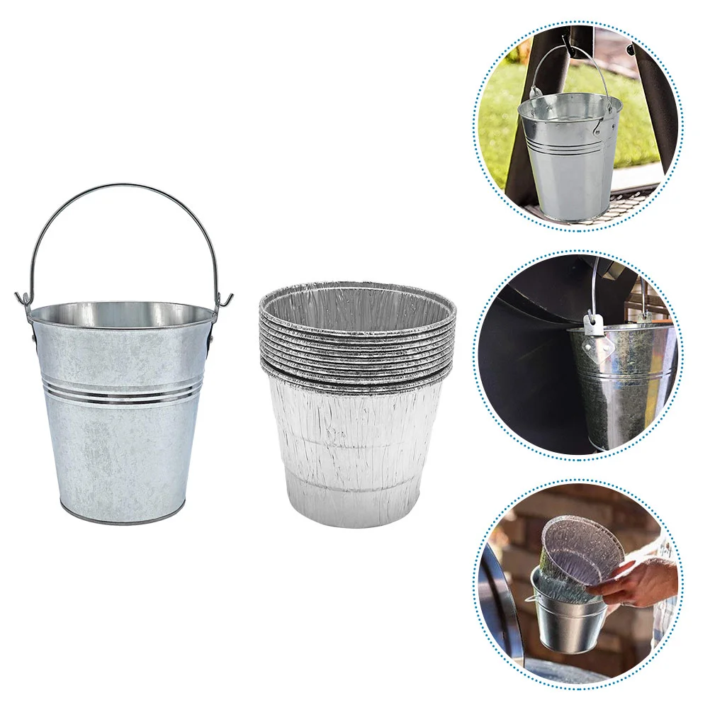Bucket Grease Drip Grill Liner Ice Bottle Bbq Winesmoker Catcher Containerholder Disposable Tray Champagne Beer Oilgalvanized
Bucket Grease Drip Grill Liner Ice Bottle Bbq Winesmoker Catcher Containerholder Disposable Tray Champagne Beer Oilgalvanized