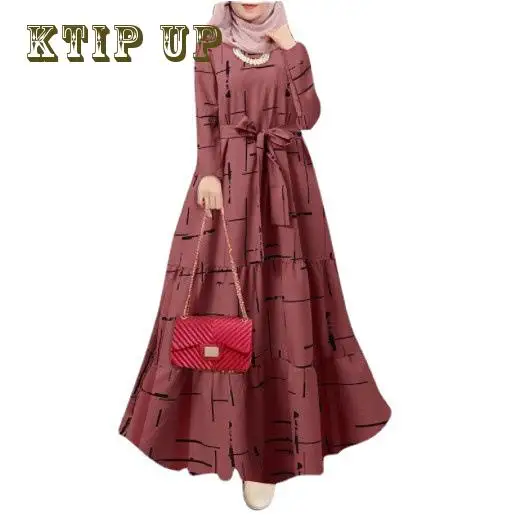 Ramadan Spring Floral Printed Women Dress Long Sleeve O-neck Islamic Clothing Button Cuffs Kaftan Turkey Lace Up Casual Sundress
Ramadan Spring Floral Printed Women Dress Long Sleeve O-neck Islamic Clothing Button Cuffs Kaftan Turkey Lace Up Casual Sundress