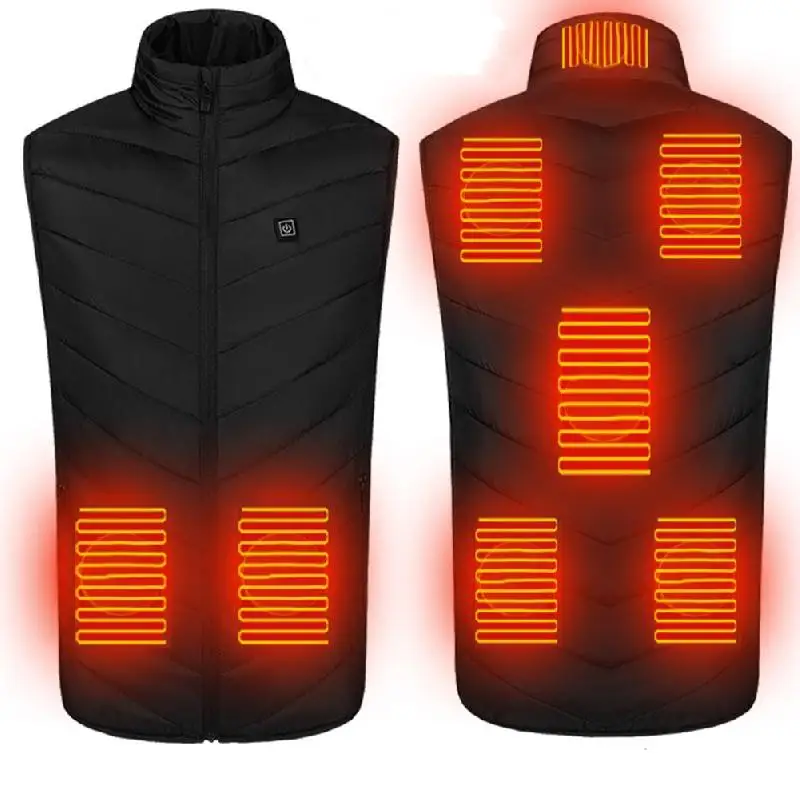NEW Heated Vest Jacket 8 Heating Zones USB Men Winter Electrical Outdoor Waistcoat for Outdoor Motorcycle Hunting Hiking HOT
NEW Heated Vest Jacket 8 Heating Zones USB Men Winter Electrical Outdoor Waistcoat for Outdoor Motorcycle Hunting Hiking HOT