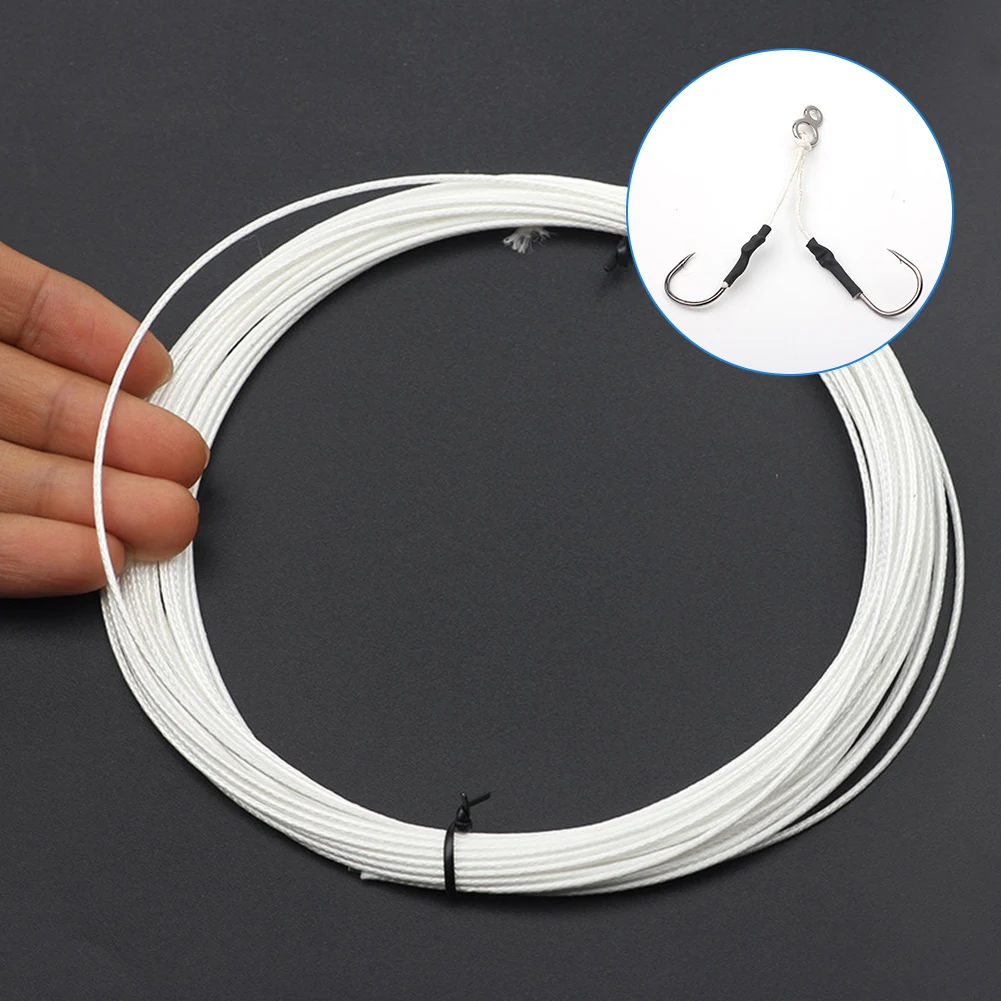 M DIY Assist Hook Line 200LB Slow Jigging Line PE Braided Core For Lure Jigs Fishing Accessories Fishing Line
M DIY Assist Hook Line 200LB Slow Jigging Line PE Braided Core For Lure Jigs Fishing Accessories Fishing Line