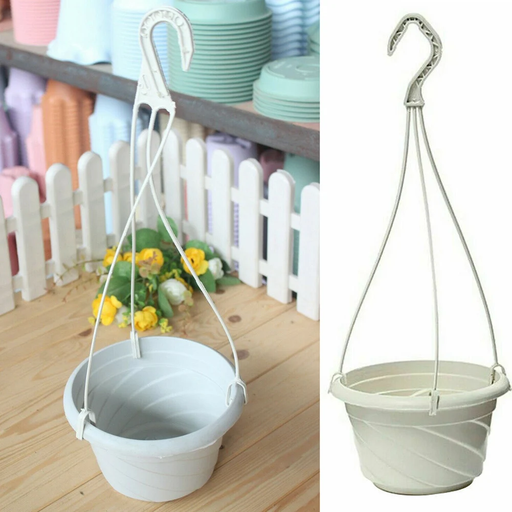 1pcs Hanging Flower Plant Pot Basket Flower Pot Stand With Hook Home Balcony Plastic Hanging Pots Garden Decoration
1pcs Hanging Flower Plant Pot Basket Flower Pot Stand With Hook Home Balcony Plastic Hanging Pots Garden Decoration