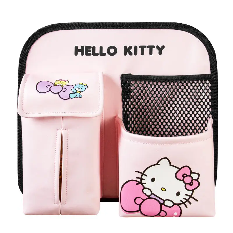 Милая сумка для хранения Hello Kitty Kuromi Sanrio, подвесная Сумка на спинку сиденья автомобиля, бумажная коробка для полотенец, милая мультяшная фотография
Милая сумка для хранения Hello Kitty Kuromi Sanrio, подвесная Сумка на спинку сиденья автомобиля, бумажная коробка для полотенец, милая мультяшная фотография