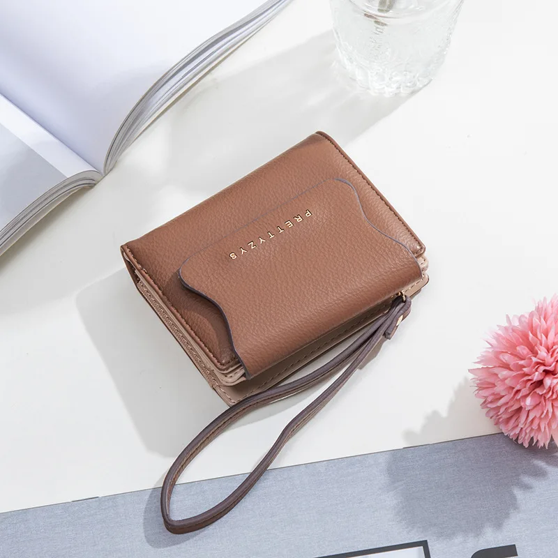 Short Women's 2023 New Women's Short Wallet PU Solid Zipper Handbag Folding Zero Wallet
Short Women's 2023 New Women's Short Wallet PU Solid Zipper Handbag Folding Zero Wallet