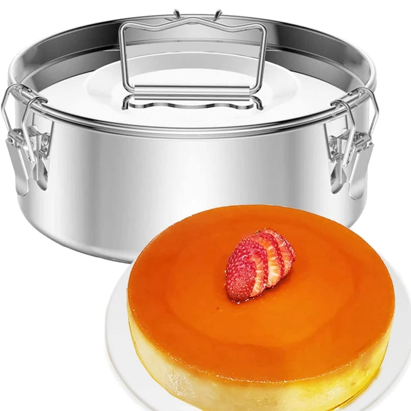 Stainless Steel Flan Mold 60 Oz, Compatible With 6 Qt (3 Qt, 8 Qt Avail), Mexican Design
Stainless Steel Flan Mold 60 Oz, Compatible With 6 Qt (3 Qt, 8 Qt Avail), Mexican Design