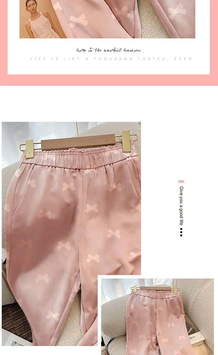 Silk Pants For Women Summer Cool Feeling Y2k Long Trousers Cargo Women's Satin Pant Women Traf Official Dress Wide Leg Clothing
Silk Pants For Women Summer Cool Feeling Y2k Long Trousers Cargo Women's Satin Pant Women Traf Official Dress Wide Leg Clothing
