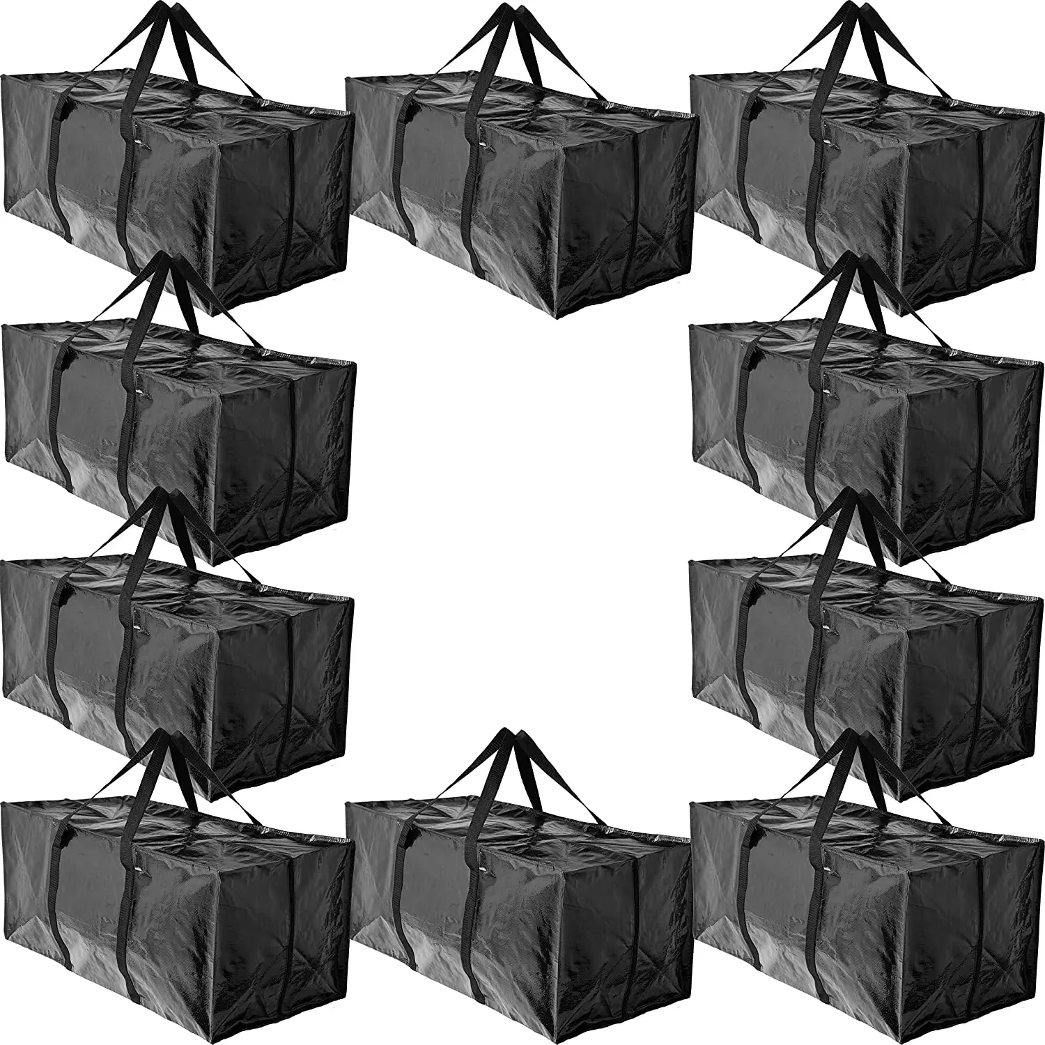 10 Moving Bags, Heavy Duty Extra Large Stronger Handles Wrap Around bag Storage Bags Moving Totes Storage Totes Zippered
10 Moving Bags, Heavy Duty Extra Large Stronger Handles Wrap Around bag Storage Bags Moving Totes Storage Totes Zippered