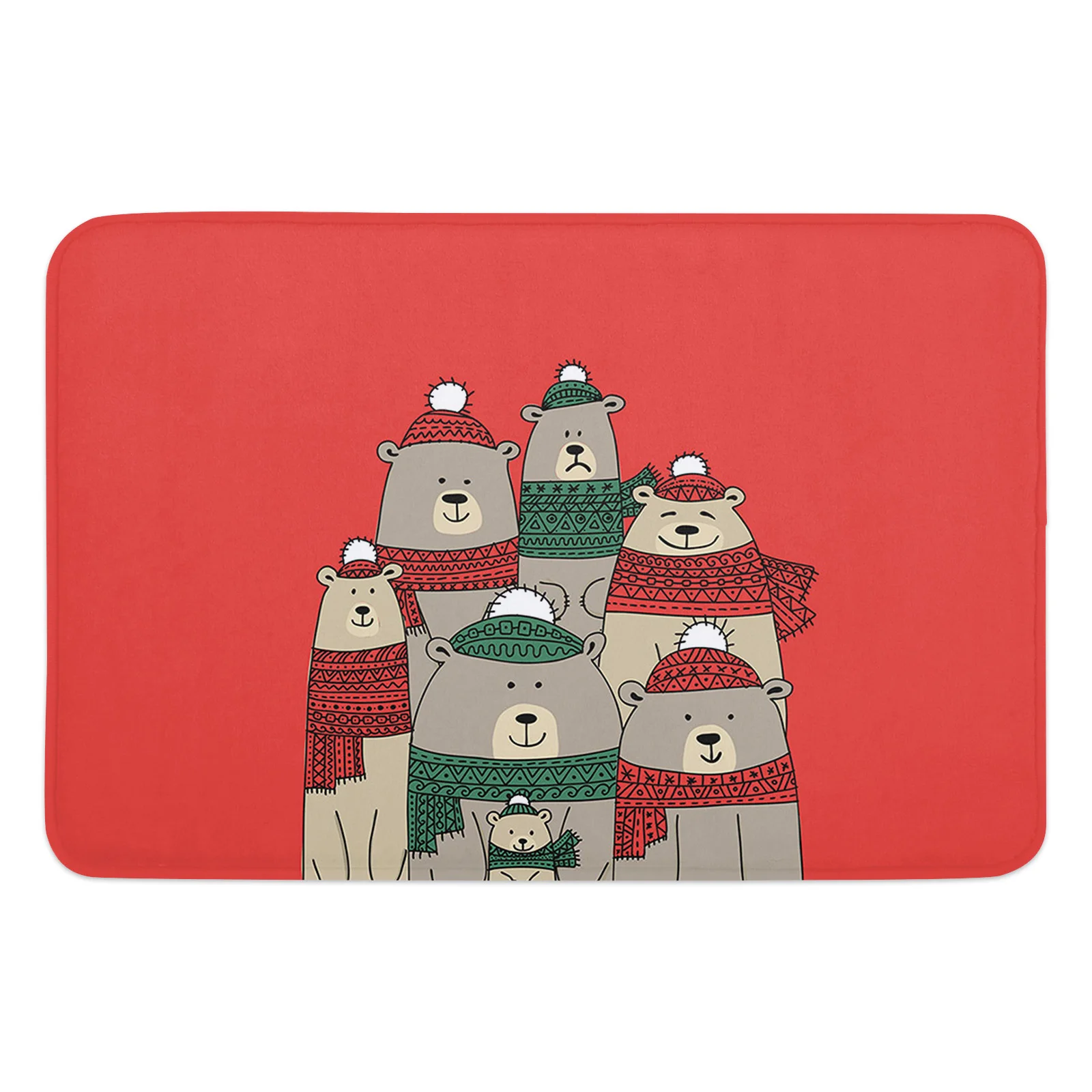 Cartoon Bear Red Background Printed Door Mat Rugs For Bedroom Anti-slip Entrance Printed Door Mat Carpets In Living Room
Cartoon Bear Red Background Printed Door Mat Rugs For Bedroom Anti-slip Entrance Printed Door Mat Carpets In Living Room