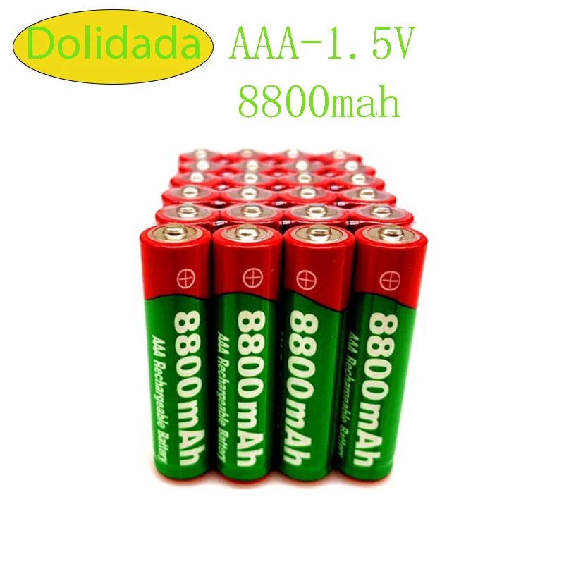 AAA1.5V,8800mah New Alkaline Rechargeable Battery for Digital Camera Game Console Flashlight Remote Control Electric Shaver
AAA1.5V,8800mah New Alkaline Rechargeable Battery for Digital Camera Game Console Flashlight Remote Control Electric Shaver