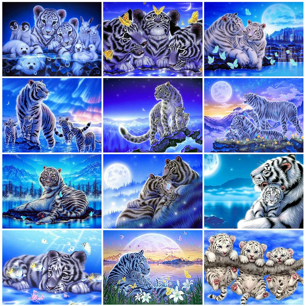 HUACAN животные, алмазная живопись, луна, 5D, Алмазная мозаика «сделай сам», тигр стразы, Набор для вышивки, настенное искусство
HUACAN животные, алмазная живопись, луна, 5D, Алмазная мозаика «сделай сам», тигр стразы, Набор для вышивки, настенное искусство