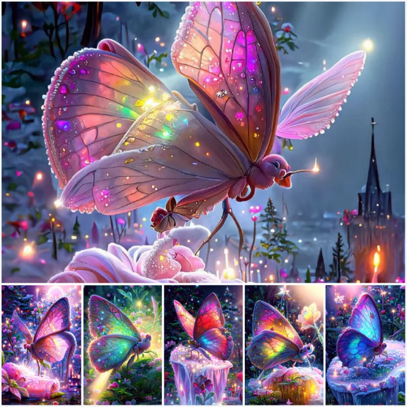 5D Diy Diamond Painting Butterfly Landscape Full Rhinestones Embroidery Mosaic Art Cross Stitch Kit Home Decor New Arrivals 2023
5D Diy Diamond Painting Butterfly Landscape Full Rhinestones Embroidery Mosaic Art Cross Stitch Kit Home Decor New Arrivals 2023