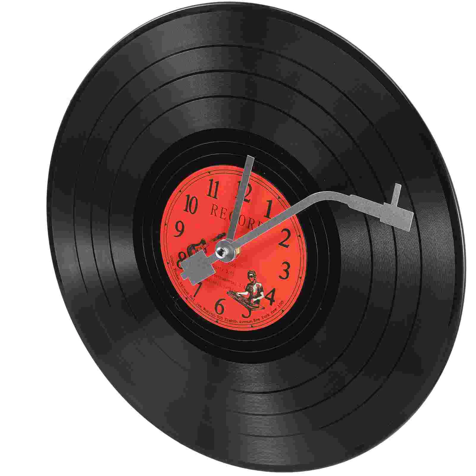 Indoors Wall Clock Decorative Wall Clock Novel Vinyl Record Clock for Bedroom Office
Indoors Wall Clock Decorative Wall Clock Novel Vinyl Record Clock for Bedroom Office