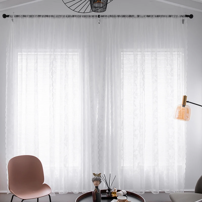 Tulle Curtain For Living Room Bedroom Modern Household Office Simple Polyester Sheer Curtain Solid White 150 * 220CM Dropship
Tulle Curtain For Living Room Bedroom Modern Household Office Simple Polyester Sheer Curtain Solid White 150 * 220CM Dropship