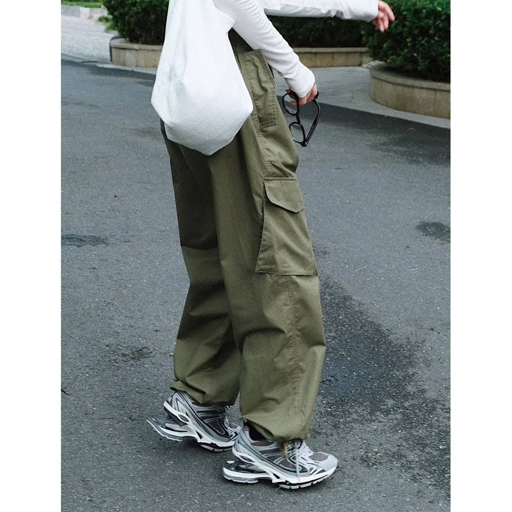 Autumn New Street Elastic Drawstring Overalls Loose and Thin High Waist Straight Casual Trousers Women
Autumn New Street Elastic Drawstring Overalls Loose and Thin High Waist Straight Casual Trousers Women