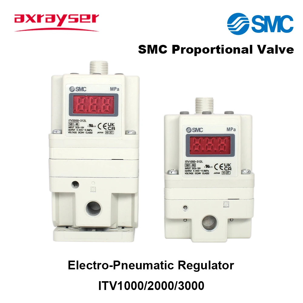 Пропорциональный клапан SMC ITV1050 ITV2030 ITV2050 ITV3050 Серия Станок для лазерной резки Электропневматический регулятор давления
Пропорциональный клапан SMC ITV1050 ITV2030 ITV2050 ITV3050 Серия Станок для лазерной резки Электропневматический регулятор давления